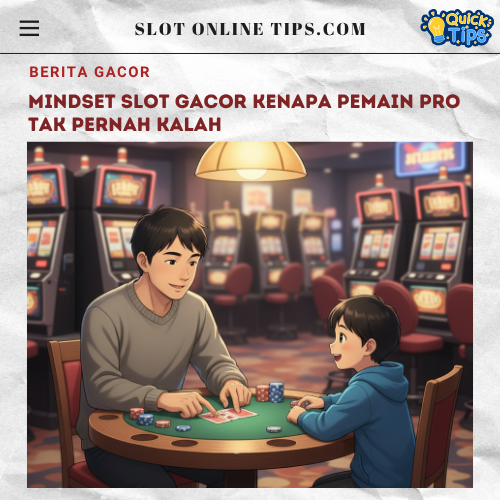 Mindset Slot Gacor Kenapa Pemain Pro Tak Pernah Kalah