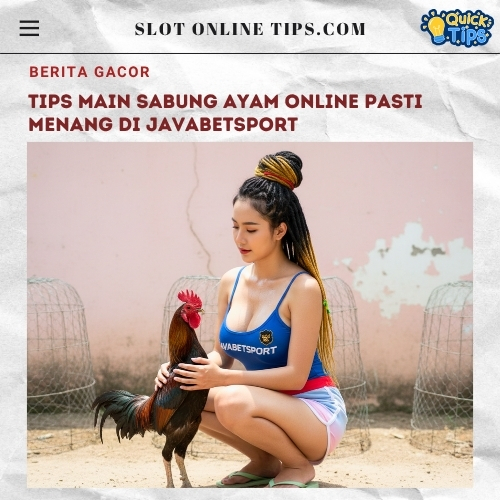 Tips Main Sabung Ayam Online Pasti Menang di Javabetsport